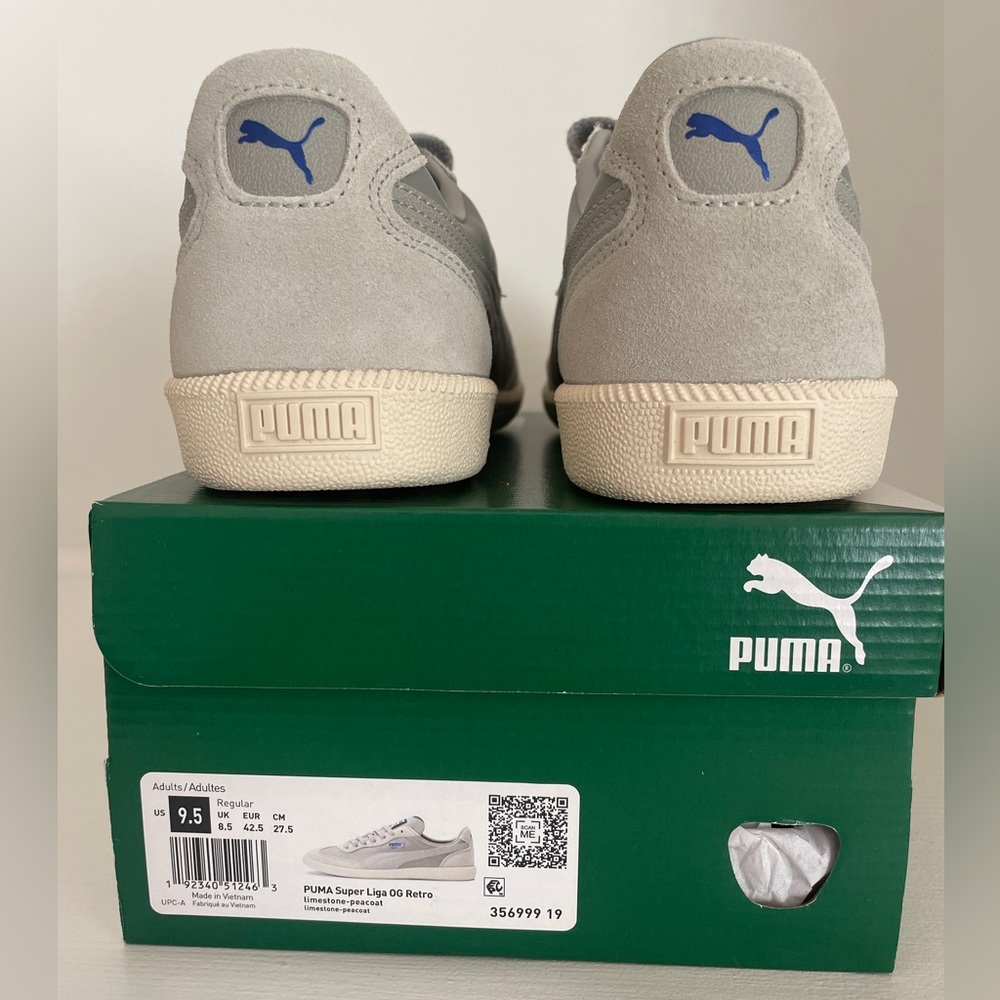 Puma size 9.5 súper liga retro sneakers BNIB